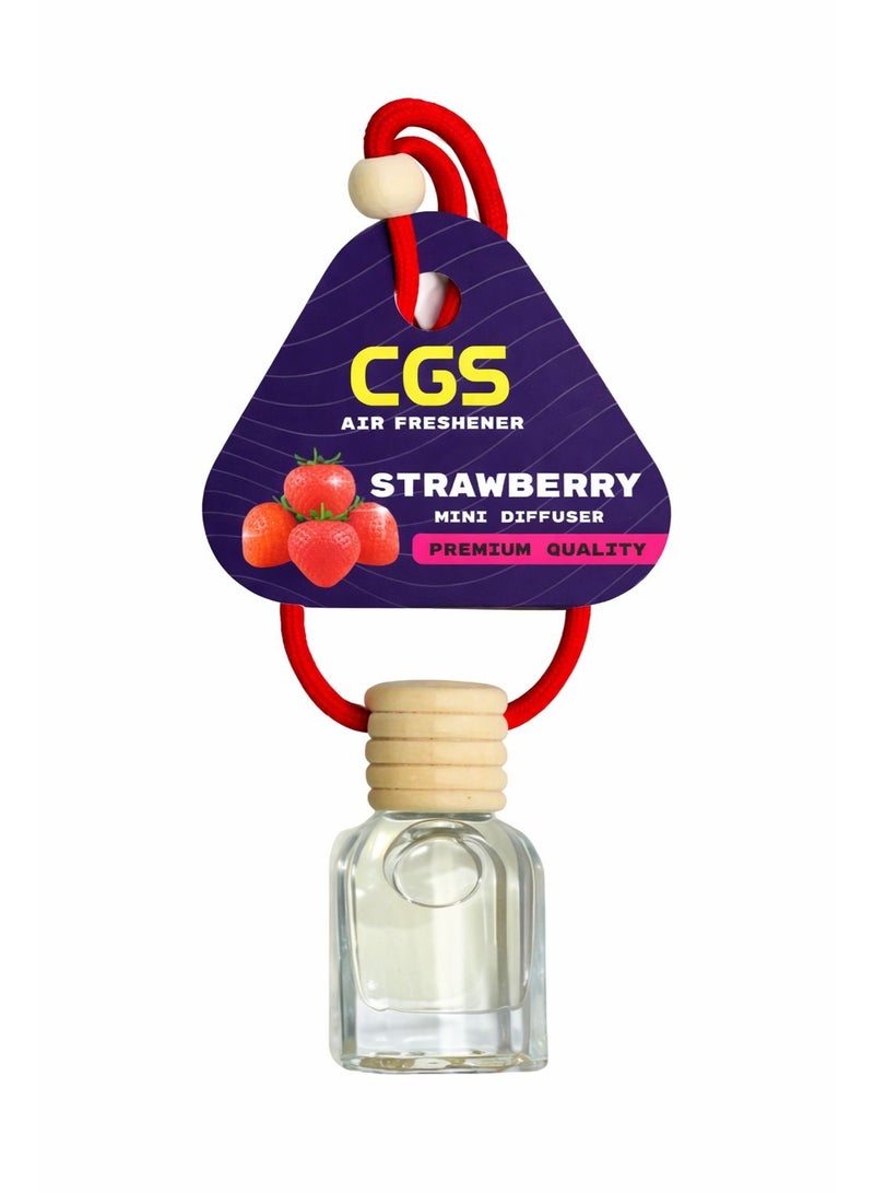 سي جي اس معطر هواء برائحة الفراولة – ميني ديفيوزر للسيارة والمنزل، جودة ممتازة - Image 1